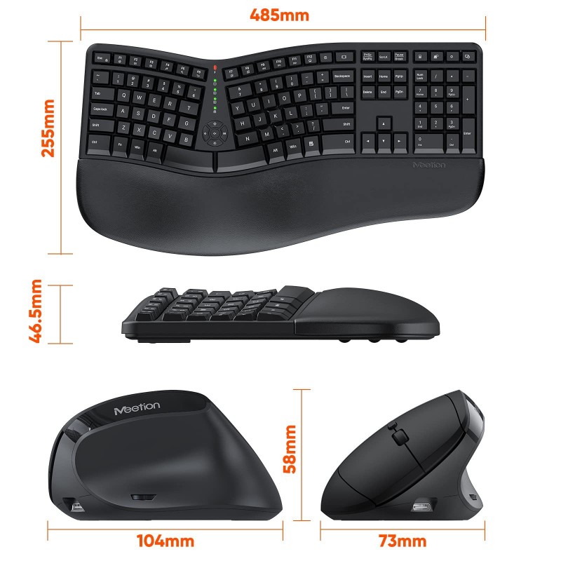 Hur kan ergonomiskt tangentbord och musuppsättning förbättra din komfort och produktivitet?
